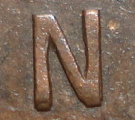 Re-engraved N in ONE