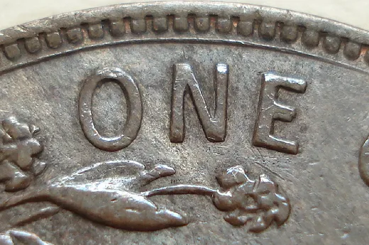Re-engraved Letters in ONE