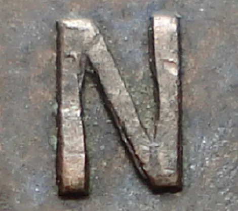 Re-engraved N in ONE