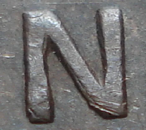 Re-engraved N in ONE