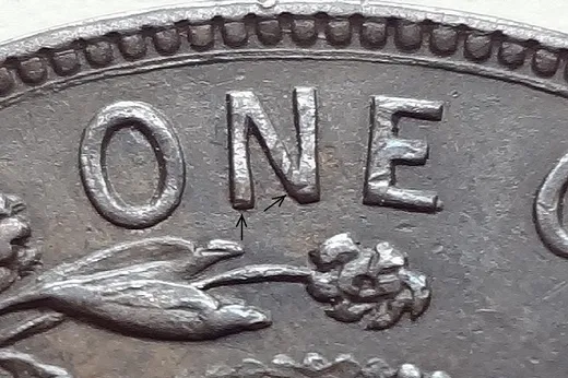 Re-engraved Letters in ONE