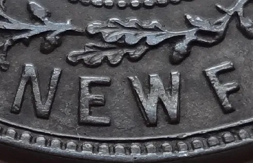Re-engraved Letters in NEWF
