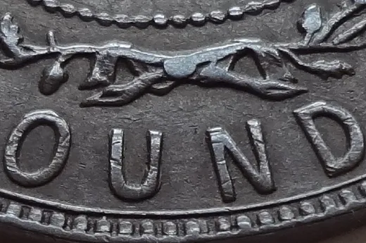 Re-engraved Letters in OUND