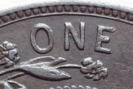 Re-engraved Letters in ONE