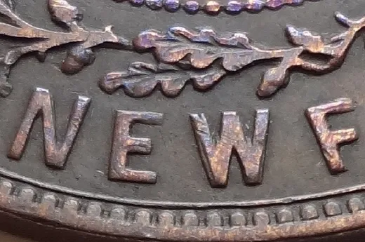 Re-engraved Letters in NEWF