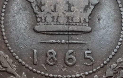 Wide Date, Low 5, Re-engraved F
