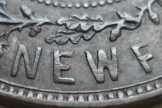 Re-engraved Letters in NEWF