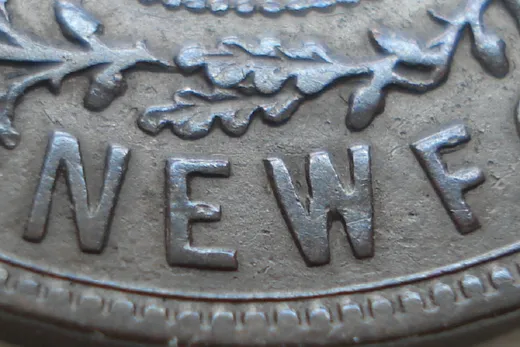 Re-engraved Letters in NEWF