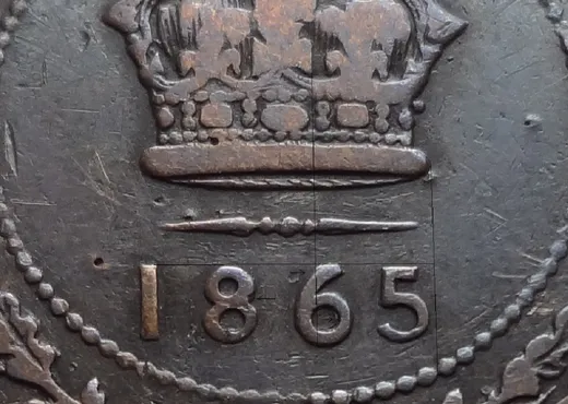 Narrow Date, Repunched 6, Even 5