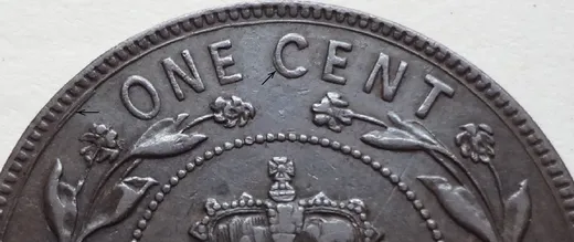 Narrow Date, Wire Border Overlap