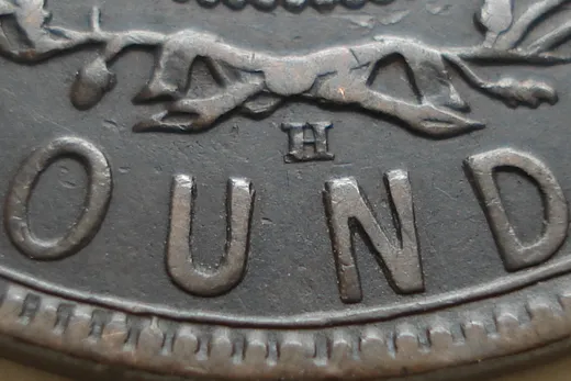 Re-engraved Letters in OUND