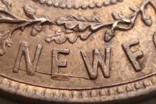 Re-engraved Letters in NEWF