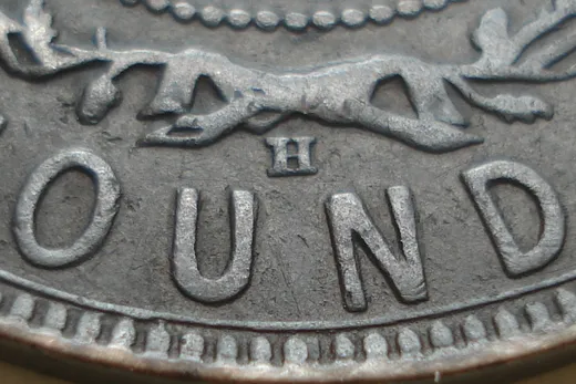 Re-engraved Letters in OUND