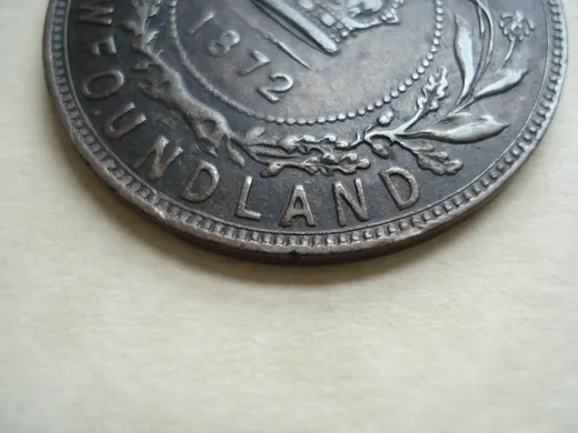 Re-engraved A in LAND