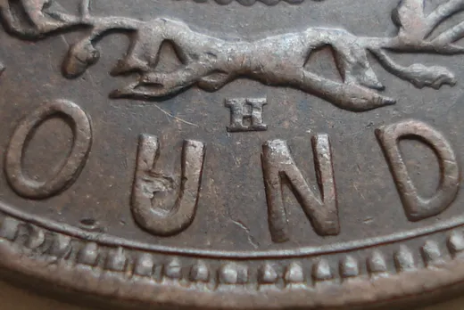 Re-engraved Letters in OUND
