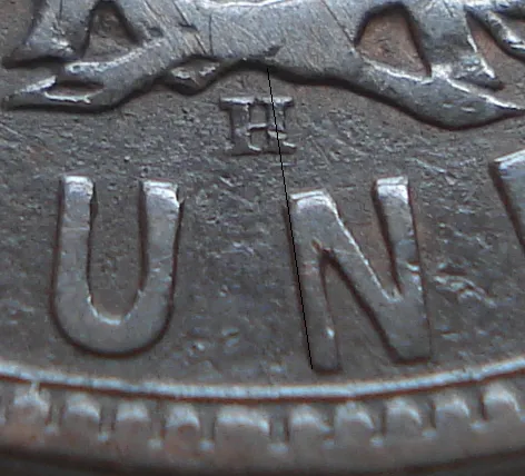 High-Right Mint Mark H