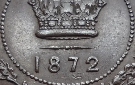 Medium Date, Re-engraved N