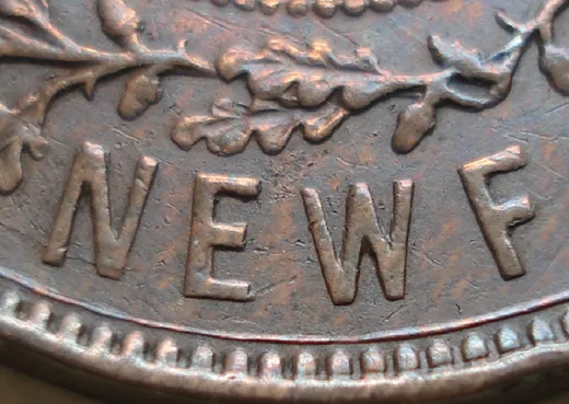 Re-engraved Letters in NEWF