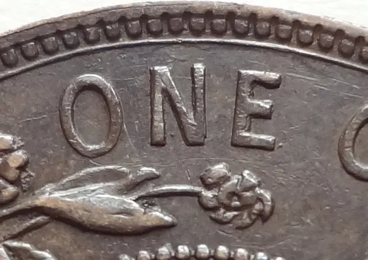 Re-engraved Letters in ONE