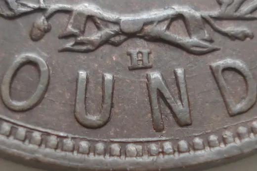 Re-engraved Letters in OUND