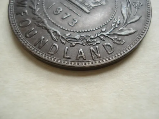 Re-engraved A in LAND