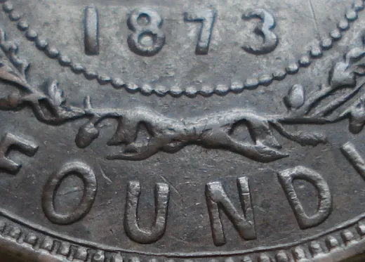Narrow Date, Re-engraved Letters