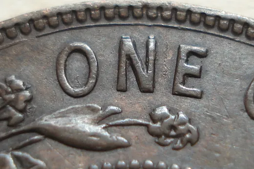 Re-engraved Letters in ONE