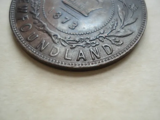 Re-engraved A in LAND