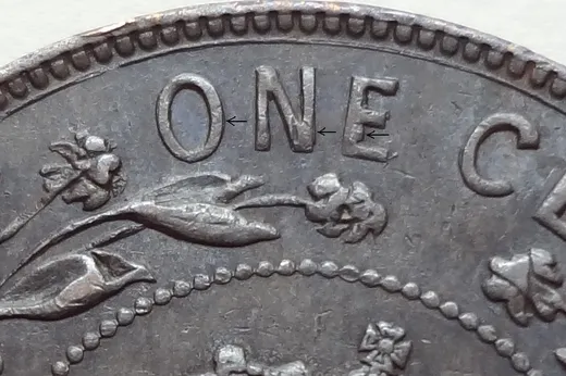 Re-engraved Letters in ONE