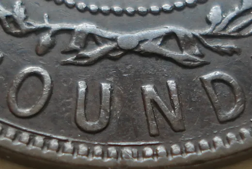 Re-engraved Letters in OUND