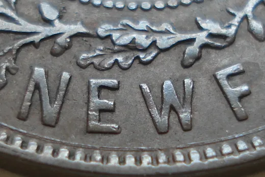 Re-engraved Letters in NEWF