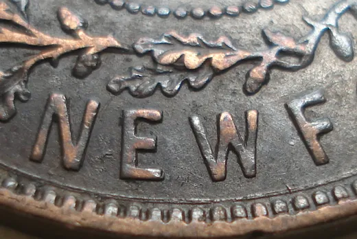 Re-engraved Letters in NEWF