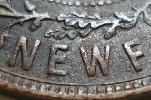 Re-engraved Letters in NEWF