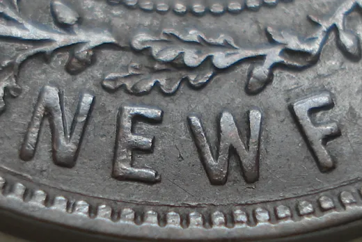 Re-engraved Letters in NEWF