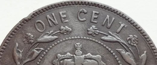 Letter Details in ONE CENT NFLD