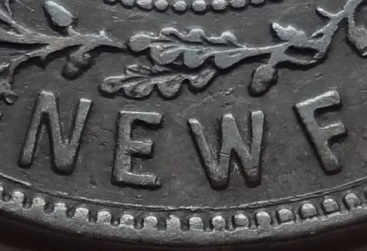 Letter Details in NEWF Cent