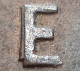 Re-engraved E in ONE