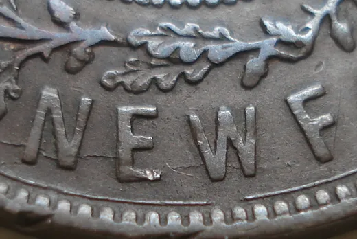 Re-engraved Letters in NEWF