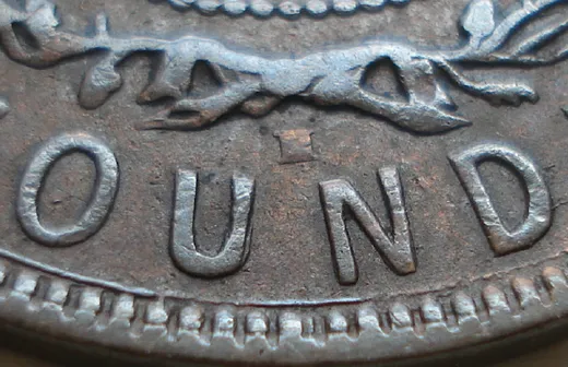 Re-engraved Letters in OUND