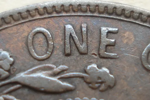 Re-engraved Letters in ONE