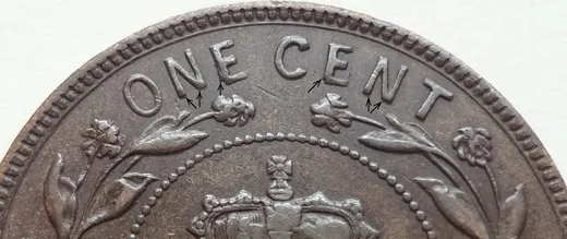 Letter Details in ONE CENT