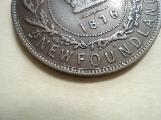 Re-engraved F in NEWF