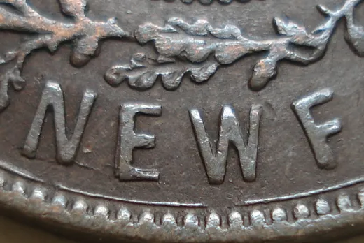 Re-engraved Letters in NEWF