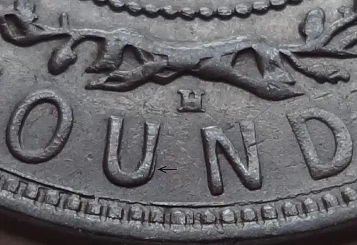 Re-engraved Letters in OUND