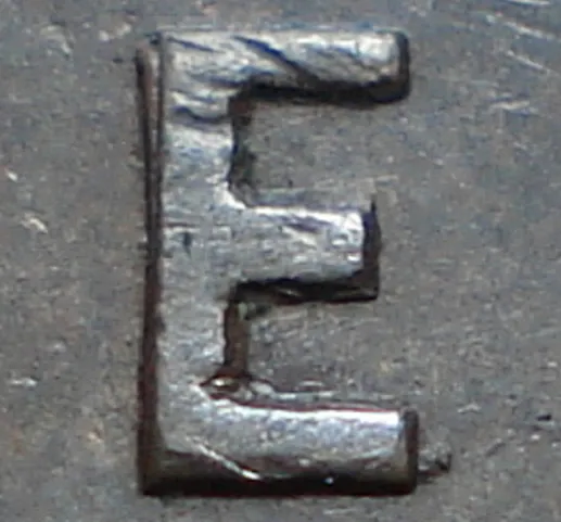 Re-engraved E in ONE