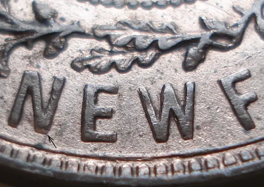 Re-engraved Letters in NEWF