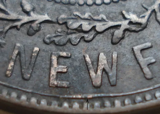 Re-engraved Letters in NEWF