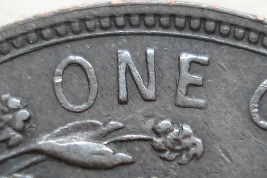 Re-engraved Letters in ONE