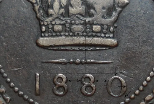 Wide Date, Even Spacing, Very Low 0