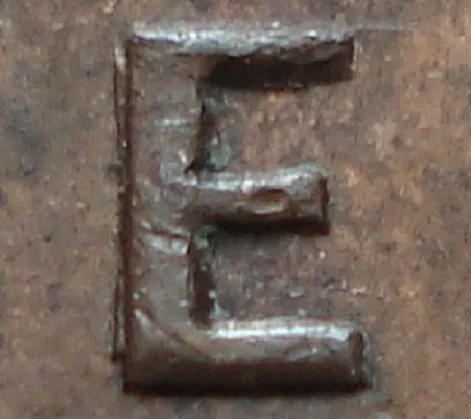 Re-engraved E in ONE